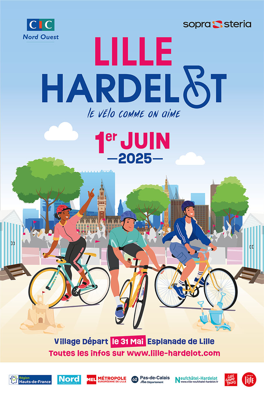 Affiche Lille Hardelot 2025